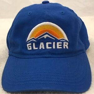 Ouray Sportswear for Glacier National Park Youth Adjustable Blue Ball Cap
